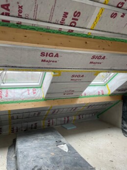 Pose membrane d'étanchéité en plafond à Viry 74580